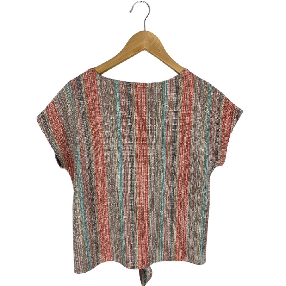 Anthropologie W5 Front Knot Tie Top Women’s Sz S - Picture 4 of 4